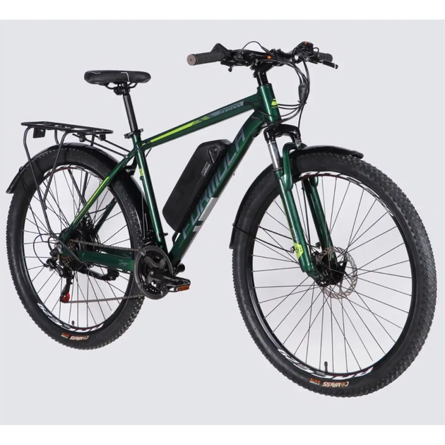 Електровелосипед Formula 29" eMOTION PLUS DD FR рама-19" 36B 12.5А*г 500Вт 2026 зелено-сірий (ELB-FR-29-257) - picture 2