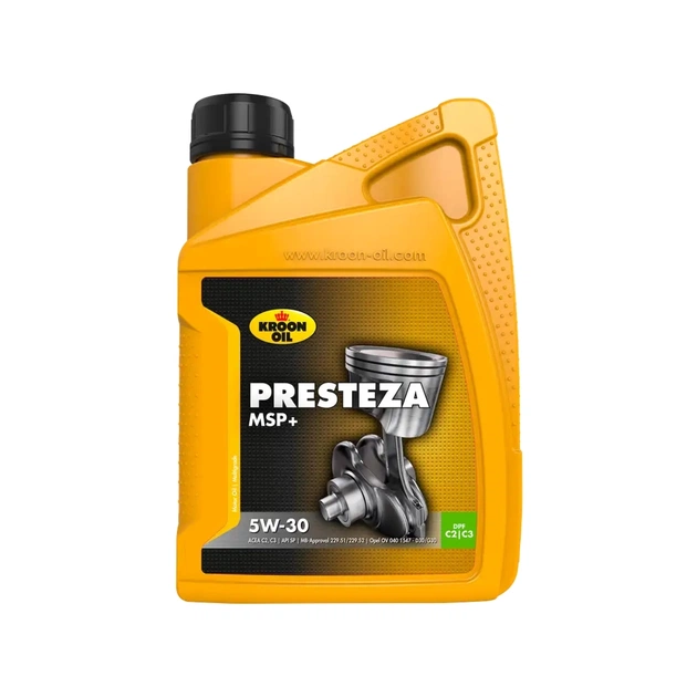 Моторна олива Kroon-Oil PRESTEZA MSP+ 5W-30 1л (KL 33228) - зображення 1