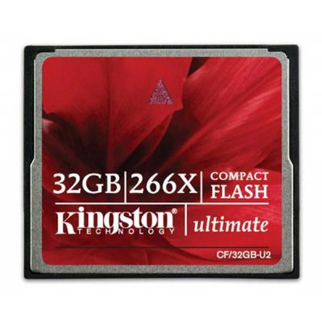 Карта пам'яті Kingston Compact Flash Ultimate 266x (CF/32GB-U2) - зображення 1