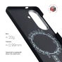 Чехол для мобильного телефона Armorstandart BlackIcon Aramid Plain MagCase Samsung S26 Black (ARM90164) - уменьшенное изображение 3