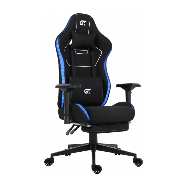 Крісло ігрове GT Racer X-2306 Black (X-2306 Fabric Black L) - зображення 1