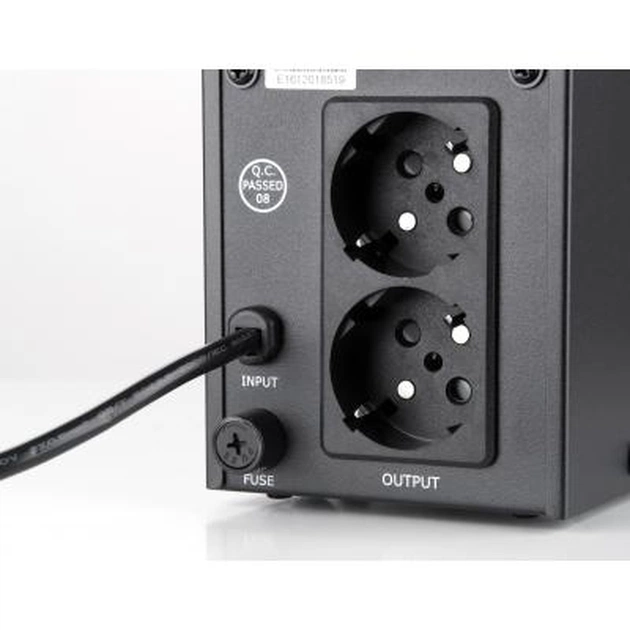 Источник бесперебойного питания Vinga LED 600VA metal case (VPE-600M) - изображение 4