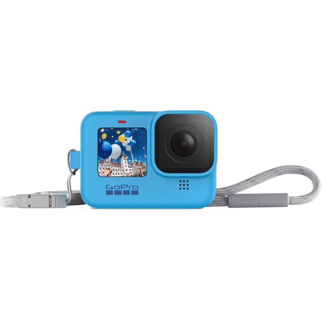 Аксесуар до екшн-камер GoPro SleeveLanyard Blue for HERO9 Black (ADSST-003) - picture 4