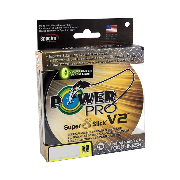 Шнур Power Pro Super 8 Slick V2 Moon Shine 275m 0.28mm 44lb/20.0kg (2266.35.72) - зображення 1