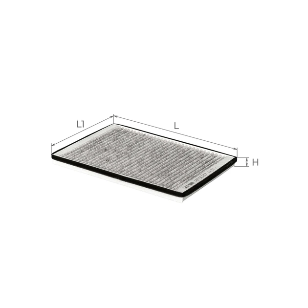 Фильтр салона ALPHA FILTER AF5037a - изображение 1