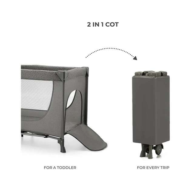 Дитячий манеж Kinderkraft Joy 2 Dark Grey (5902533925117) - picture 2