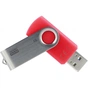 USB флеш накопичувач Goodram 4GB Twister Red USB 2.0 (UTS2-0040R1BLB) - зменшене зображення 1