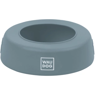 Посуд для собак WAUDOG Silicone Миска-непроливайка 750 мл сіра (507811) зображення 1