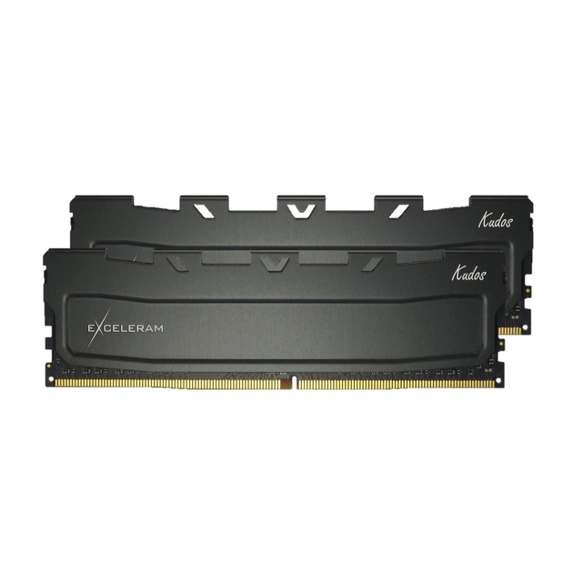 Модуль пам'яті для комп'ютера DDR4 64GB (2x32GB) 2666 MHz Black Kudos eXceleram (EKBLACK4642616CD) - изображение 1