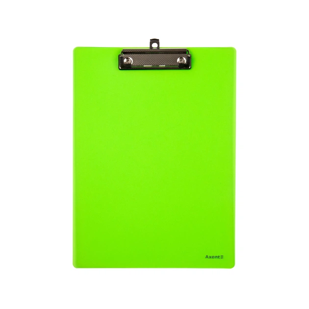 Клипборд-папка Axent з металевим кліпом А4 салатовий (2515-09-A) - picture 1