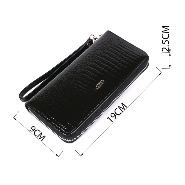 Кошелек Kivi Из экокожи Черный (19030) - изображение 4