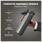 Пляшка для води ION8 OneTouch Vacuum Insulated 920 мл Grey (I8TS1000GRY) - зменшене зображення 3