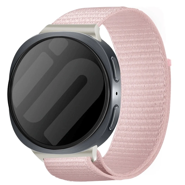Ремінець до смарт-годинника Armorstandart Nylon Band Samsung Watch 8 / 8 Classic (20x113 mm) Light Pink (ARM87365) - зображення 1