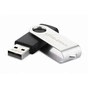 USB флеш накопичувач eXceleram 32GB P1 Series Silver/Black USB 2.0 (EXP1U2SIB32) - зменшене зображення 2
