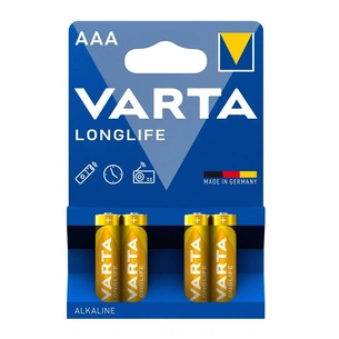 Батарейка Varta AAA Longlife LR03 * 4 (04103101414) зображення 1