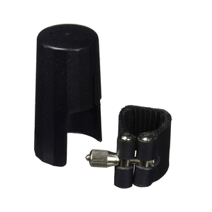 Лігатура для саксофонів J.Michael Leather Clamp and Cap for Alto Sax (D-03) изображение 1