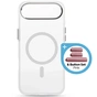 Чохол до мобільного телефона Armorstandart Unit MagCase Apple iPhone 17 Air Clear Silver + Pink Button Set (ARM90584) - зменшене зображення 1