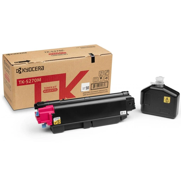 Тонер-картридж Kyocera TK-5270M Magenta 6K (1T02TVBNL0) - изображение 1