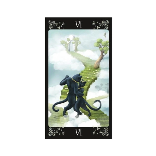 Гральні карти Scarabeo Таро Чорних Котів (Black Cats Tarot) (EX202UK) - зображення 5