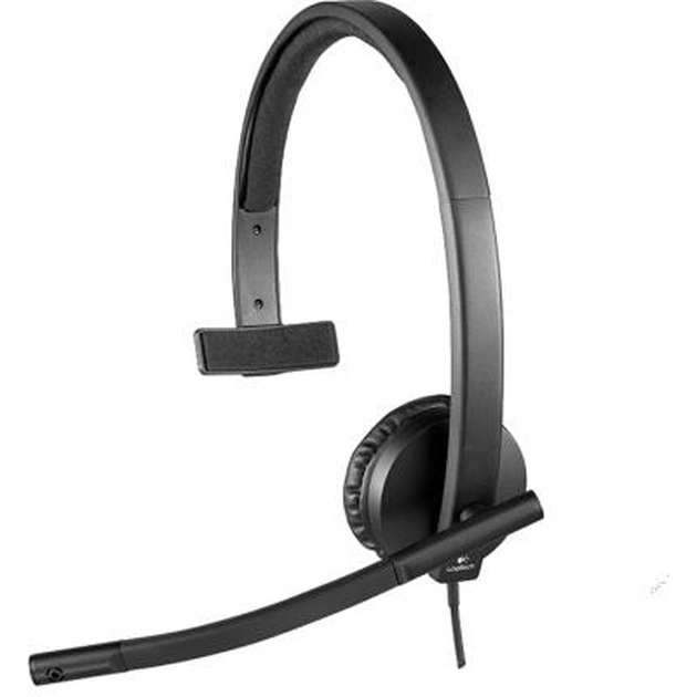 Навушники Logitech H570e USB Headset Mono (981-000571) - изображение 1
