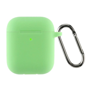 Чохол для навушників Armorstandart Ultrathin Silicone Case With Hook для Apple AirPods 2 Spearmint (ARM59693) зображення 1