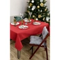Скатертина Прованс Merry Christmas червона 220x132 см (4823093451490) - зменшене зображення 3