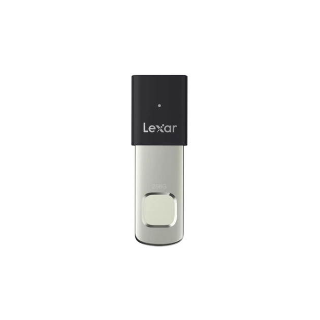 USB флеш накопичувач Lexar 256GB JumpDrive Fingerprint F35 Pro USB 3.2 (LJDF35P256G-RNBNG) - picture 1