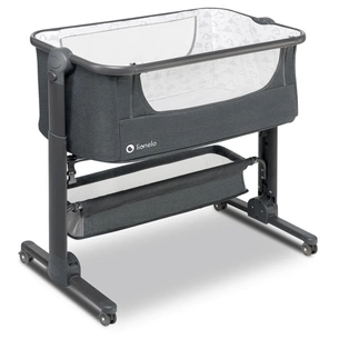 Ліжечко Lionelo приставне Timon Grey (LO-TIMON) зображення 1