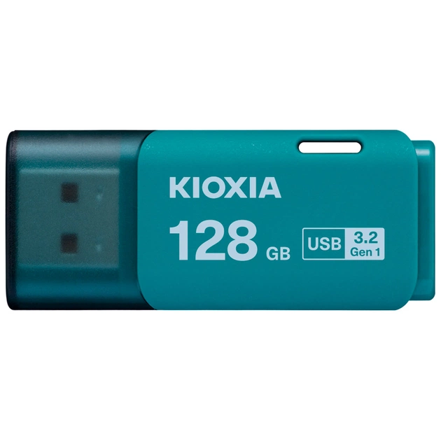 USB флеш накопичувач Kioxia 128GB TransMemory U301 Light Blue USB 3.2 (LU301L128GG4) - зображення 1