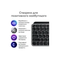 Клавіатура Logitech MX Keys Mini для MAC Wireless UA Space Grey (920-012652) - зменшене зображення 2