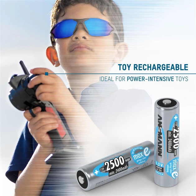 Аккумуляторы Ansmann AA/HR06 NI-MH 2500 mAh BL 4 шт - изображение 13