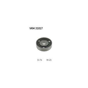 Ролик натягувача ременя SKF VKM 31017 зображення 1