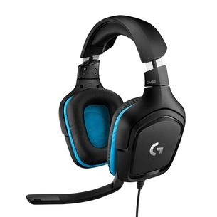 Навушники Logitech G432 7.1 Surround Sound Wired Gaming Headset (981-000770) зображення 1