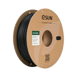 Пластик для 3D-принтера eSUN PLA+, 1.75мм, 1кг, black (PLA+P175B1) зображення 1