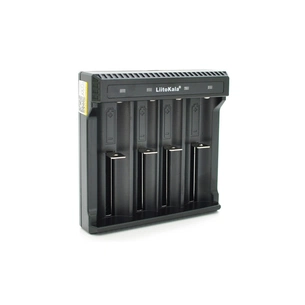 Зарядний пристрій для акумуляторів Liitokala 4 Slots, LED, Li-ion, 10430/10440/14500/16340/17670/18500/18650/26650/25500/26700 (Lii-L4) зображення 1