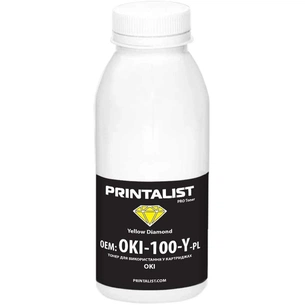 Тонер OKI Universal 100г Yellow Printalist (OKI-100-Y-PL) зображення 1