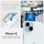 Чохол до мобільного телефона Spigen Apple iPhone 15 Ultra Hybrid MagFit White (ACS06802) - уменьшенное изображение 2