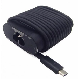 Блок живлення до ноутбуку Dell 45W 20V, 2.25A + 5V, 2A, разъем USB Type C, Oval-корпус (LA45NM150 / A40217) зображення 1