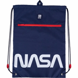 Сумка для взуття Kite Education NASA з кишенею (NS21-601L-2) зображення 1
