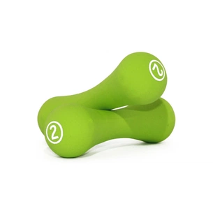 Гантельний набір LiveUp Neoprene Dumbbell неопрен зелений 2х2кг LS2002-B2 (6951376138184) зображення 1