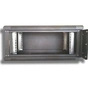Шафа настінна Hypernet 4U 19" 600x350 (WMNC-35-4U-FLAT-BLACK) - уменьшенное изображение 2