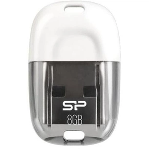USB флеш накопичувач Silicon Power 8GB Touch T09 White USB 2.0 (SP008GBUF2T09V1W) зображення 1