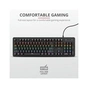 Клавіатура Trust GXT 863 Mazz Mechanical Keyboard UA USB Black (24200) - зменшене зображення 11