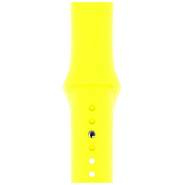 Ремінець до смарт-годинника Armorstandart Sport Band (3 Straps) для Apple Watch 42 (Series 11-10)/41/40/38 Yellow (ARM49079) - зображення 1