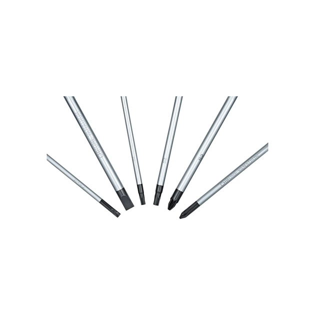 Набір викруток Bosch набір 6шт, SL 3.5, 6.5 мм, Т15х75мм, Т20х100мм, PH1x100мм, PZ2x125 мм (1.600.A02.CV3) - picture 3