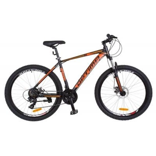 Велосипед Optimabikes 26" F-1 2018 AM 14G DD рама-17" Al чорно-помаранчевий (OPS-OP-26-125) зображення 1