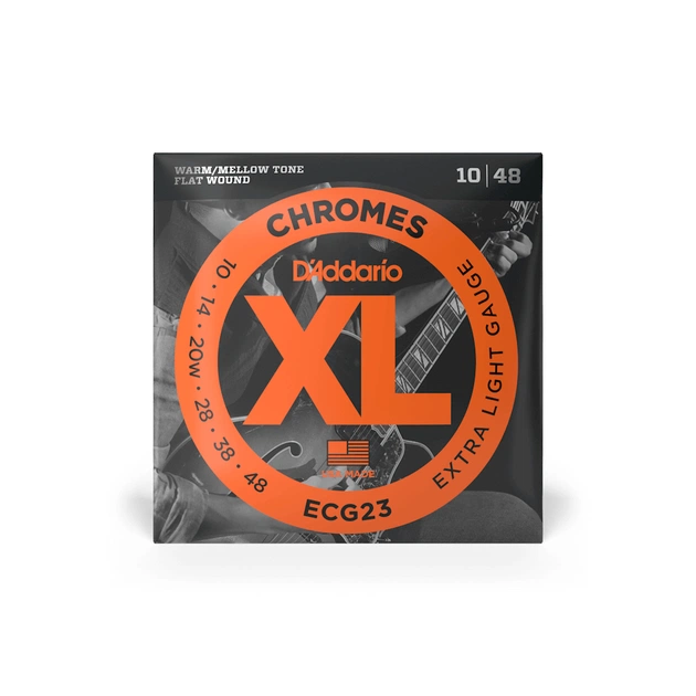 Струни для гітари D'Addario XL Chromes Extra Light (10-48) (ECG23) - picture 1