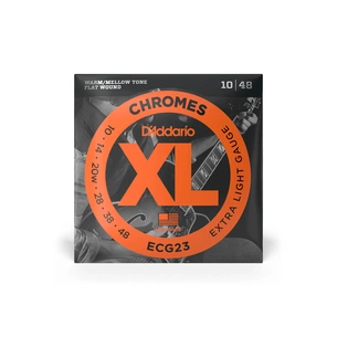 Струни для гітари D'Addario XL Chromes Extra Light (10-48) (ECG23) picture 1