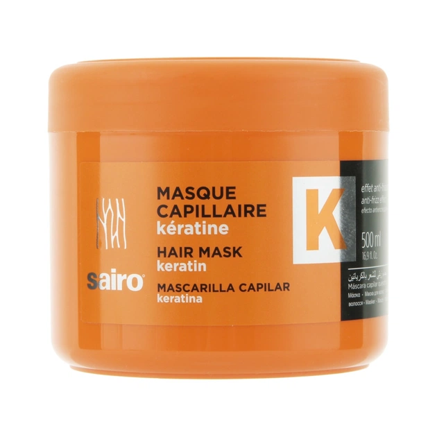 Маска для волосся Sairo Hair Mask Keratin З кератином 500 мл (8414227052636) - зображення 1