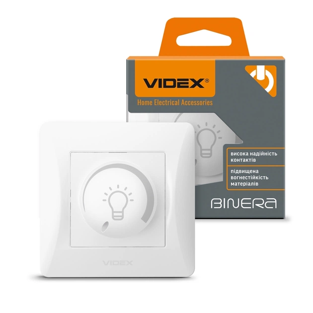 Світлорегулятор Videx BINERA LED 200Вт (VF-BNDML200-W) - picture 4